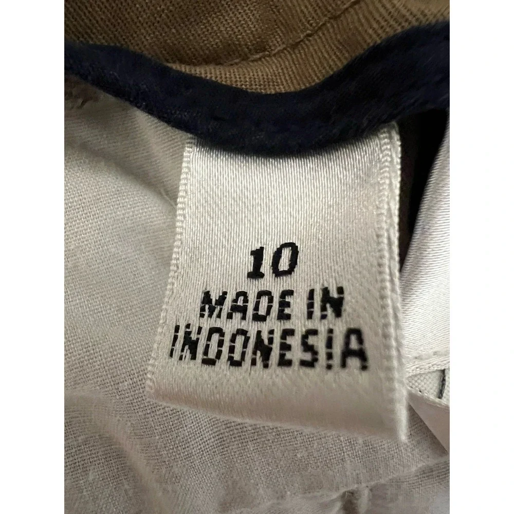 Talbots Womens Khaki Shorts Size 10‎ Cotton Stretch 6.5